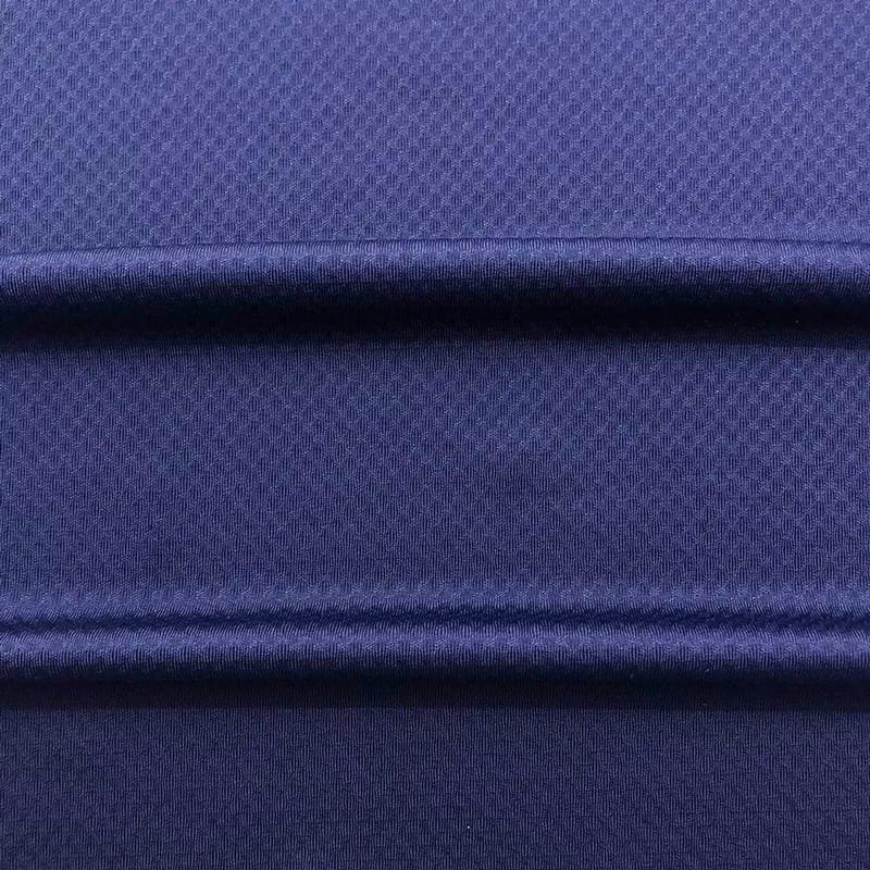 92% gerecycled polyester 8% spandex single jersey-stof